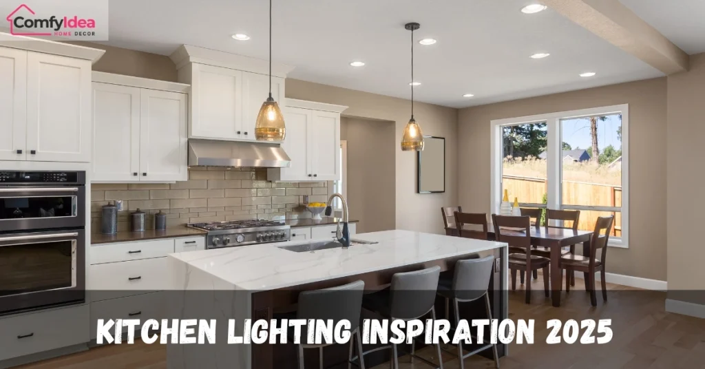 2025 Kitchen Lighting Trends Moodboard